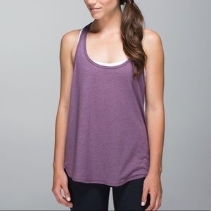 Lululemon Purple Racerback Tank size 2